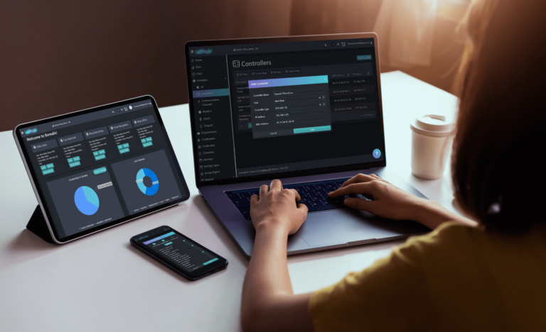 Keri Systems Borealis access control management on multiple devices