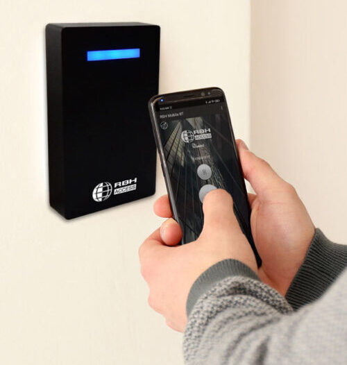 RBH blueLINE, biometric and proximity access readers